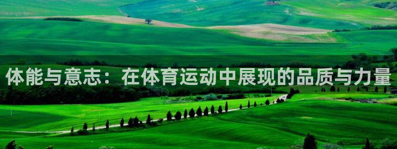 杏悦凯捷注册：体能与意志：在体育运动中展现的品质与力量