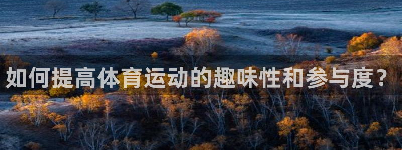 杏悦2体育登录入口：如何提高体育运动的趣味性和参与度？
