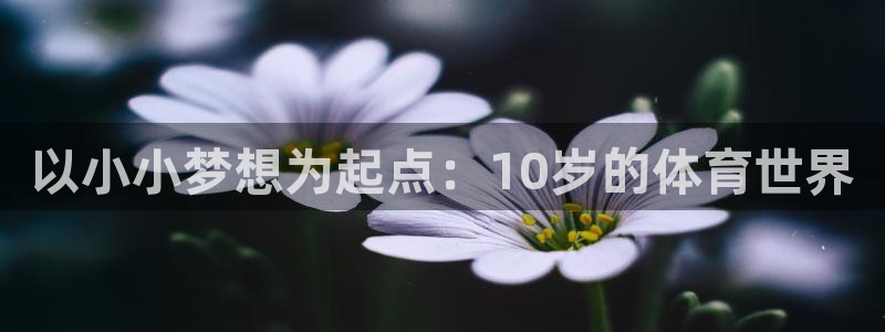 杏悦体育凯捷平台代理：以小小梦想为起点：10岁的体育世界